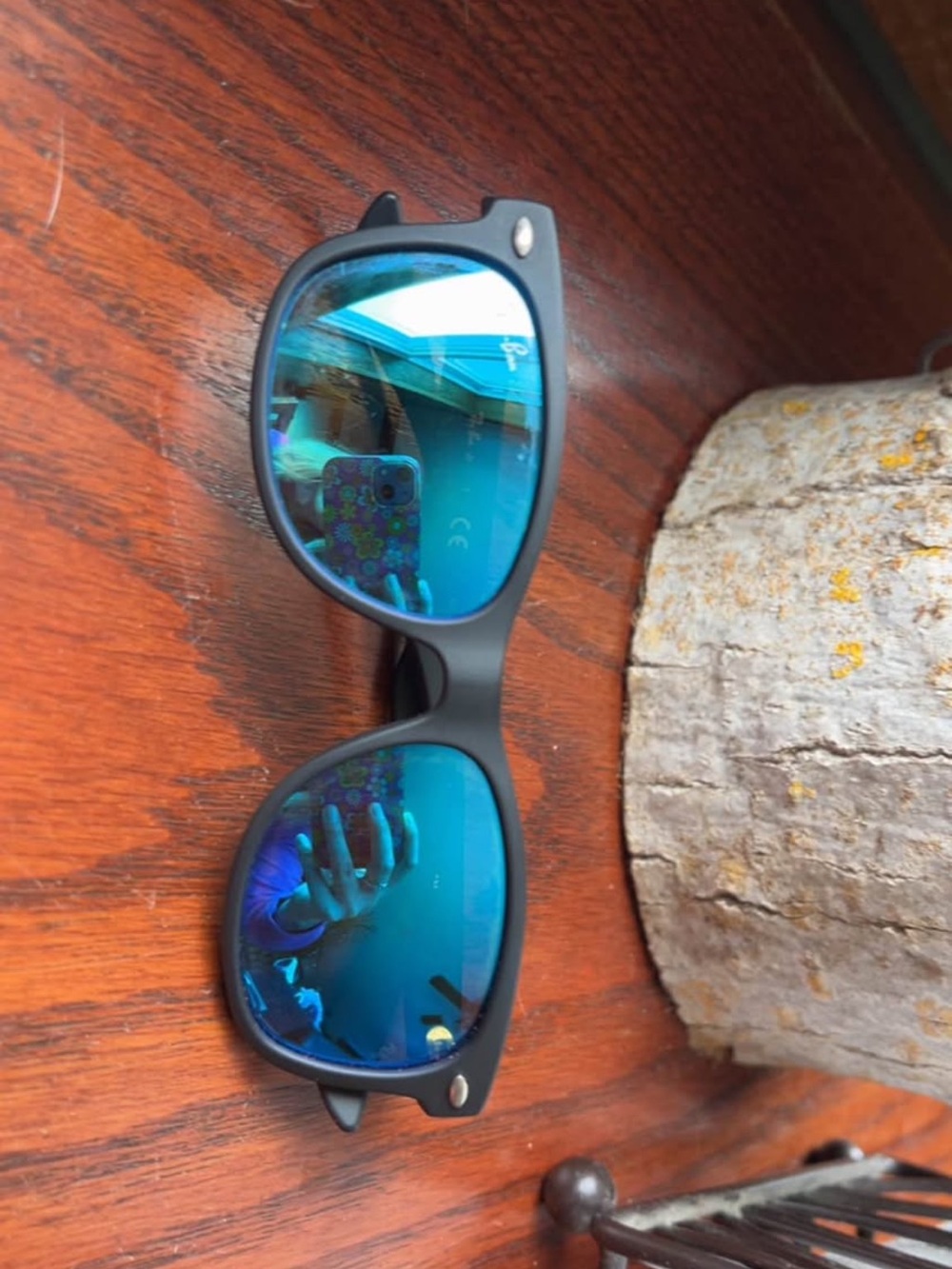 Polarized Blue Mirror Lens Sunglasses for Men